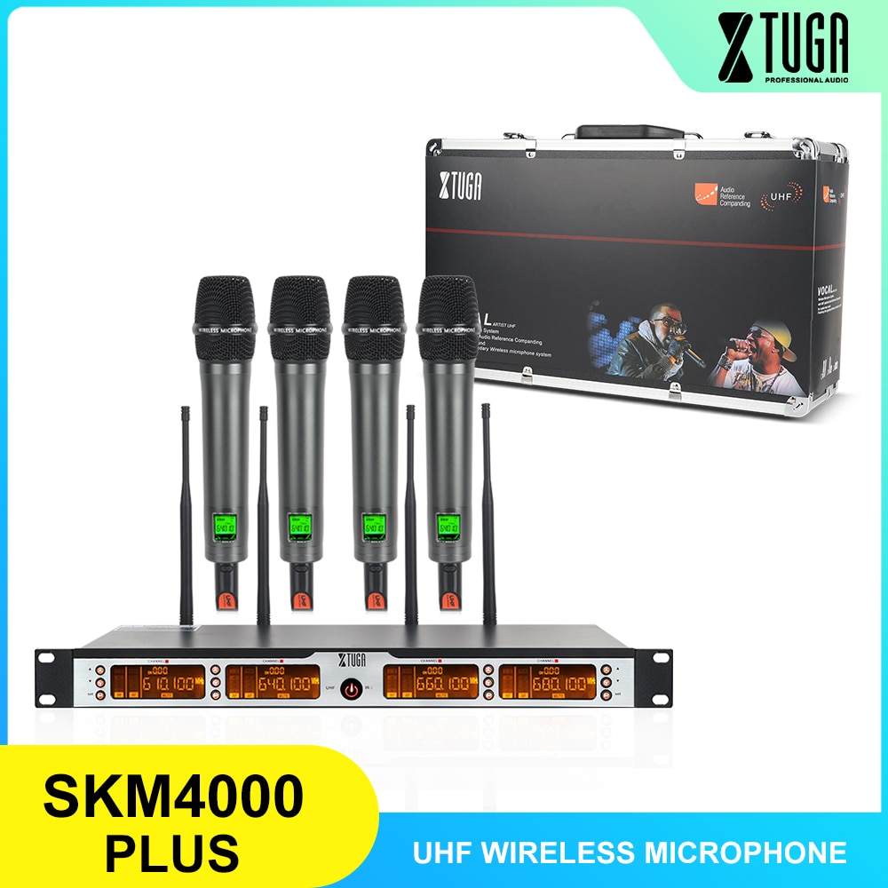 XTUGA-SKM4000 PLUS Professional 4x100 ä UHF ..